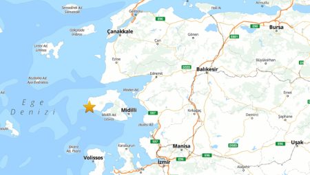 Ege’de 3.5 büyüklüğünde deprem