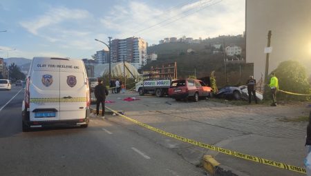 Babaanne ve torunlarına otomobil çarptı